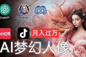 (11575期)AI摄影梦幻人像:零基础也能月入过万的秘密